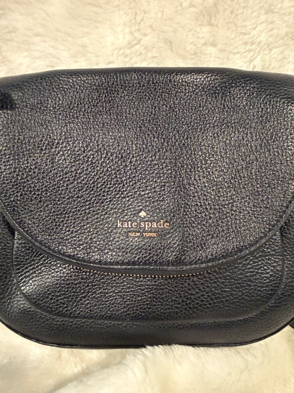 Kate Spade New York Black Pebbled Leather Crossbody Bag - Picture 2 of 14